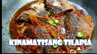 Kinamatisang Tilapia Recipe | Fish with Tomatoes | Lutong Pinoy