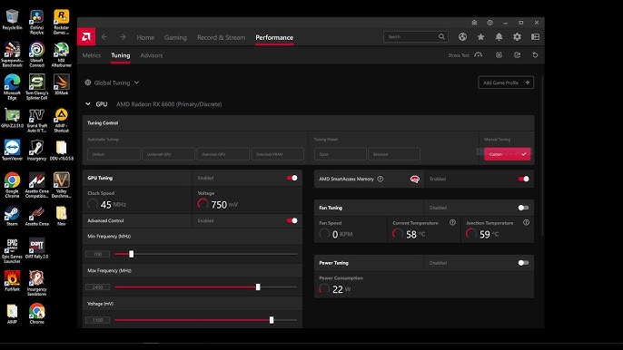 Réduction flash sur la carte graphique AMD Radeon 6600