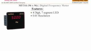 SELEC MF316 FREQUENCY METER