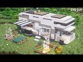 Minecraft: How To Build a Modern RV House(Truck, Campervan) Tutorial(#4) | 마인크래프트 건축, 모던 캠핑카, 인테리어