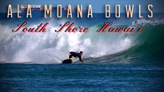 Surfing Hawaii | Ala Moana Bowls | June 18, 2021 (magic island)