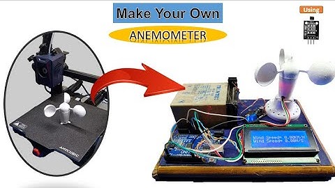 🌬️⚡ “DIY Anemometer Using Hall Effect Sensor | Accurate 🌪️Wind Speed Measurement Project #anemometer