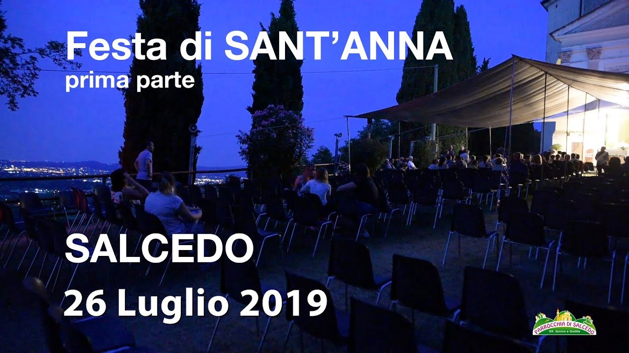 FESTA DI SANT'ANNA 2019 (prima parte), SALCEDO, don Marco Pozza