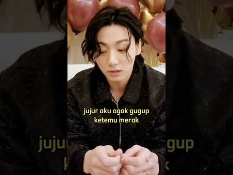 Jungkook bilang air di qatar cepat kering 😂