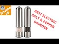 Jagurds electric salt and pepper grinder set