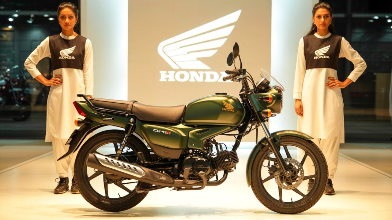 "New Honda CG150 Matte Green | Pakistan’s Most Stylish Bike? 💚🔥"
