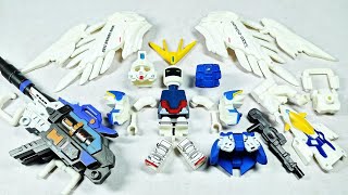 LEGO Gundam Wing Zero White Angel Mech Build 🪽🔥 Epic Gundam Review!