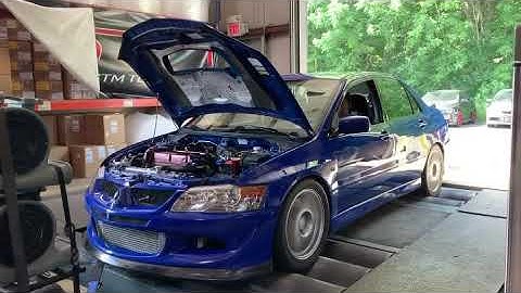 Evo 8 FP Red On Stock Block