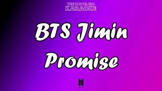 BTS Jimin - Promise - Karaoke