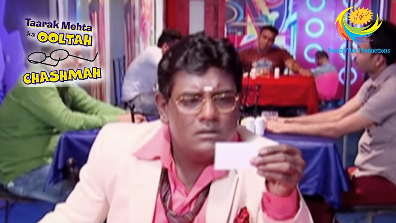 Iyer Gets Drunk In A Restaurant | Taarak Mehta Ka Ooltah Chashmah