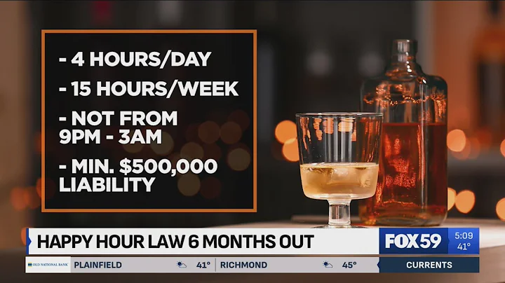 Good reviews are in on Indiana’s Happy Hour Law