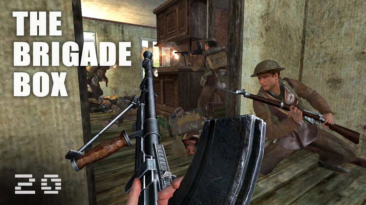 Call of Duty 2 Gameplay | The Brigade Box ( Hard ) | Part 20 | British Campaign