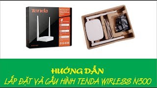 Hướng dẫn cài đặt chế độ repeater wifi Tenda N301+/ N4+