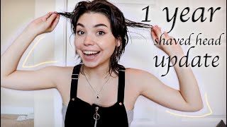 1 year after I shaved my head! ( is it worth it?)
