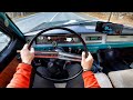 1973 GAZ 24 Volga 2.4 MT - POV TEST DRIVE видео