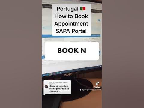 How to book an appointment in SAPA Portal