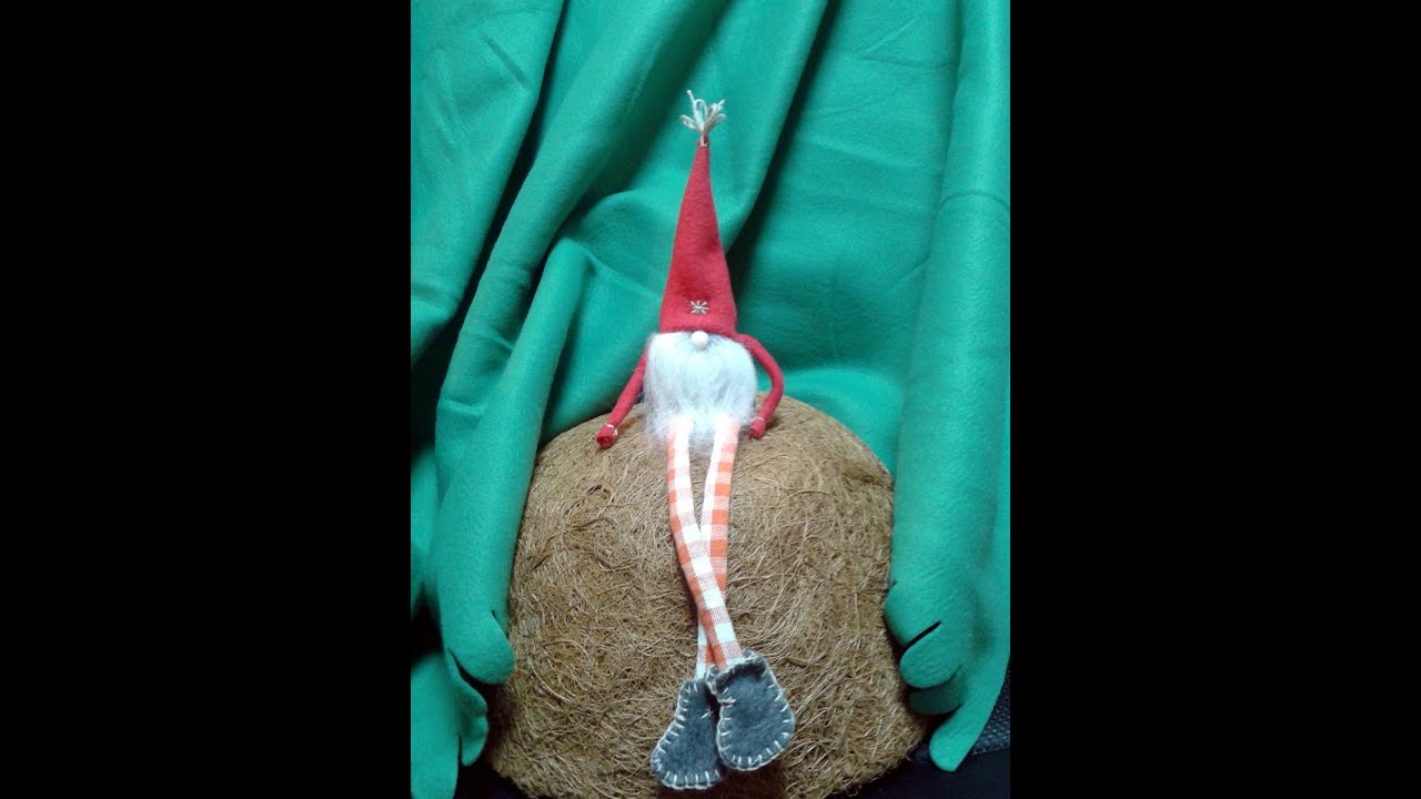 Рождественский гном./Сhristmas gnome - YouTube