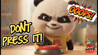 Milo Finds a Magic Button! 🐼WHAT DOES IT DO! #KidsCartoon #FunnyCartoon #babypanda