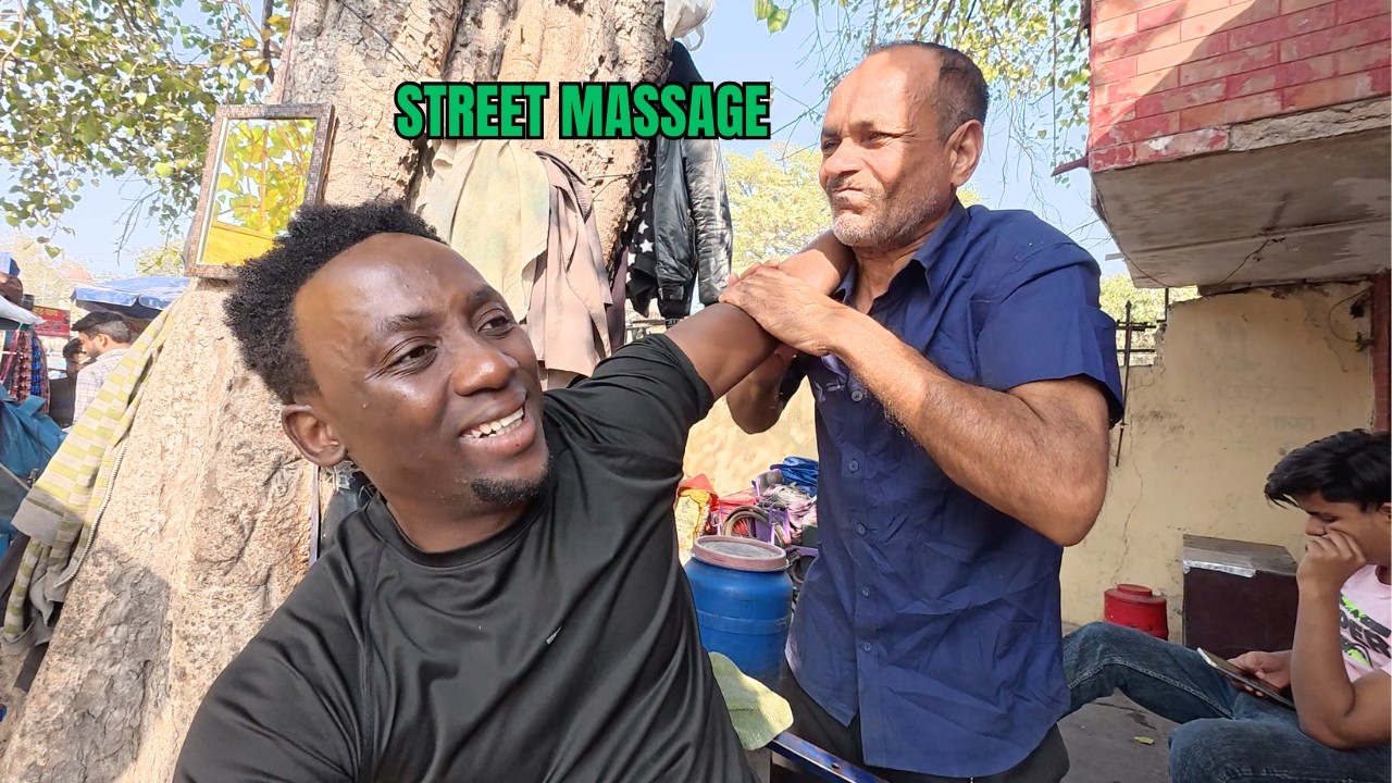 Indian man enjoys giving PUNISHING massage to foreigner