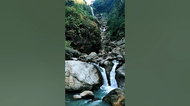 Stopping at a roadside among the hills somewhere i...