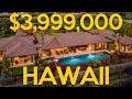 Luxury home for sale $3,999,000, 4,276, 4BD, 5.5BA, pool, spa, ocean view Kona Hawaii