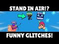 STAND IN AIR WITH CROW!? | Funny Glitches/Bugs! | Brawl Stars