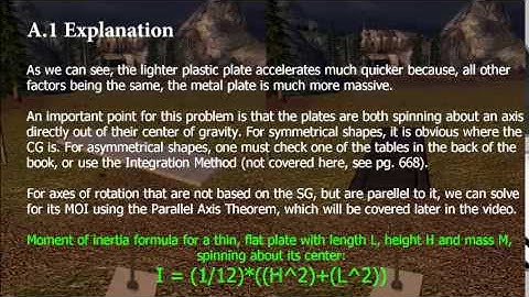 Moment of Inertia Lesson
