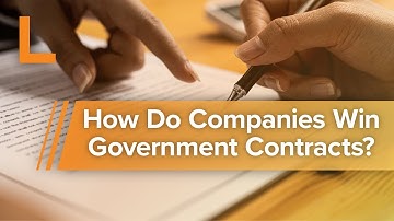 How Companies Win Government Contracts