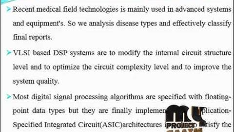 A Simple FPGA System for ECG R-R Interval Detection | Final Year Projects 2016 - 2017