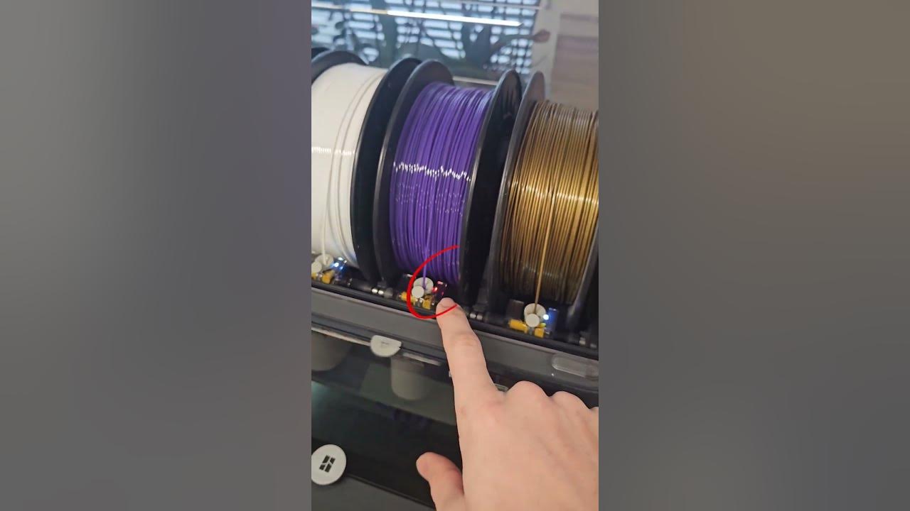 😮 How to fix AMS red flashing light 🚨 bambu bambulab 3dprinting