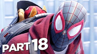 SPIDER-MAN MILES MORALES PS5 Walkthrough Gameplay Part 18 - BODEGA CAT SUIT (Playstation 5)