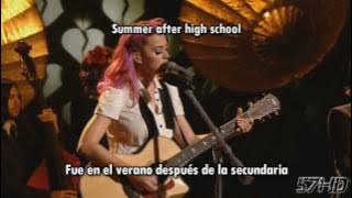 Katy Perry - The One That Got Away HD Live Subtitulado Español English Lyrics