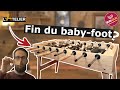 ⚽ LA FIN DU BABY-FOOT DIY - troisième et dernière partie 😉