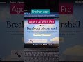 Fresher Agent AI #ai #tips #tricks #windows