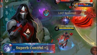 MOSKOV ABYSS MOST AGGRESSIVE GAMEPLAY IN RANKED GAME!!! DEADLY DUO WITH @VonnGusion