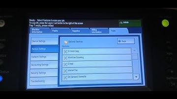 xerox 57xx photocopier workflow scanning options