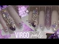 How to: Nails with a REAL crystal?! | How to make press on nails | Amethyst nail art  ft Madam Glam
