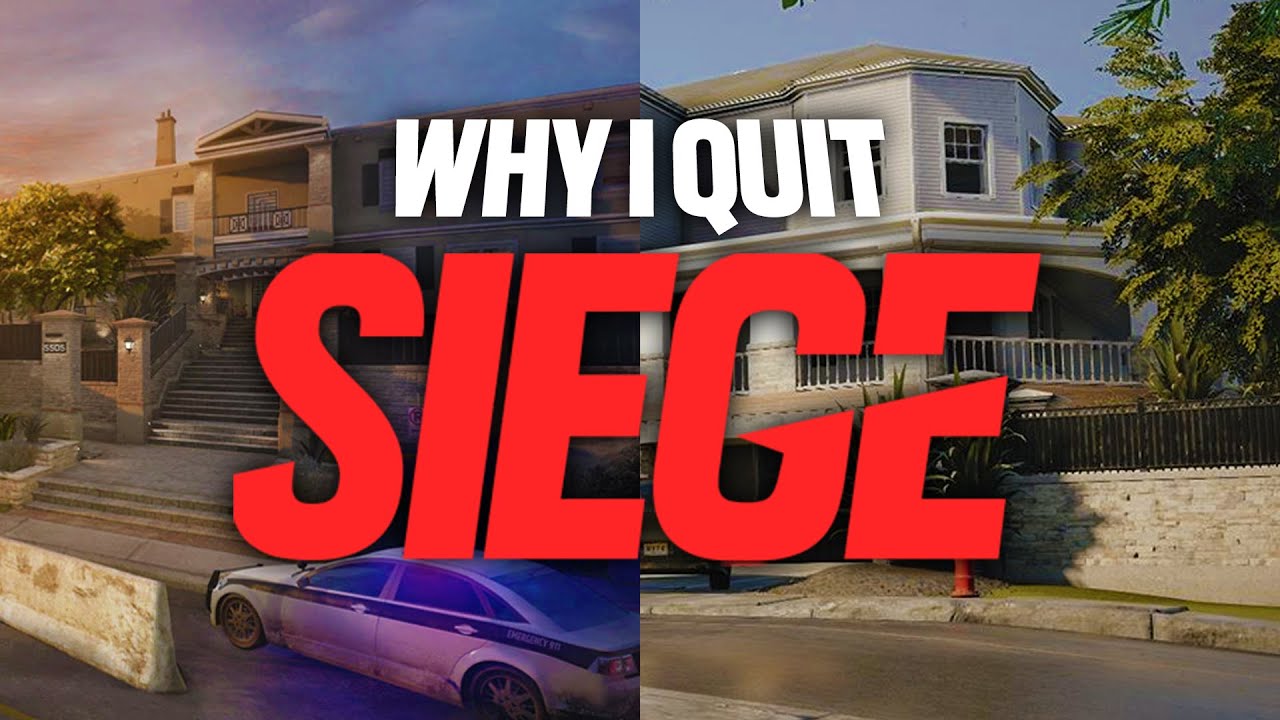 Why I Quit Rainbow Six Siege - YouTube