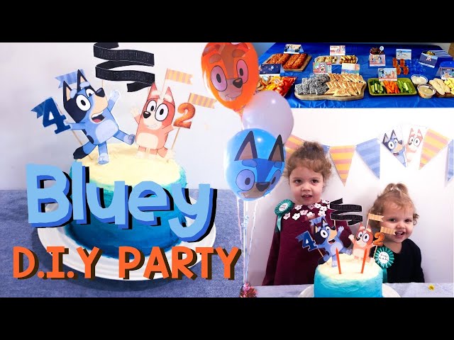 BLUEY BIRTHDAY PARTY PREP! FOOD PREP, DECOR +DIY BALLOON ARCH