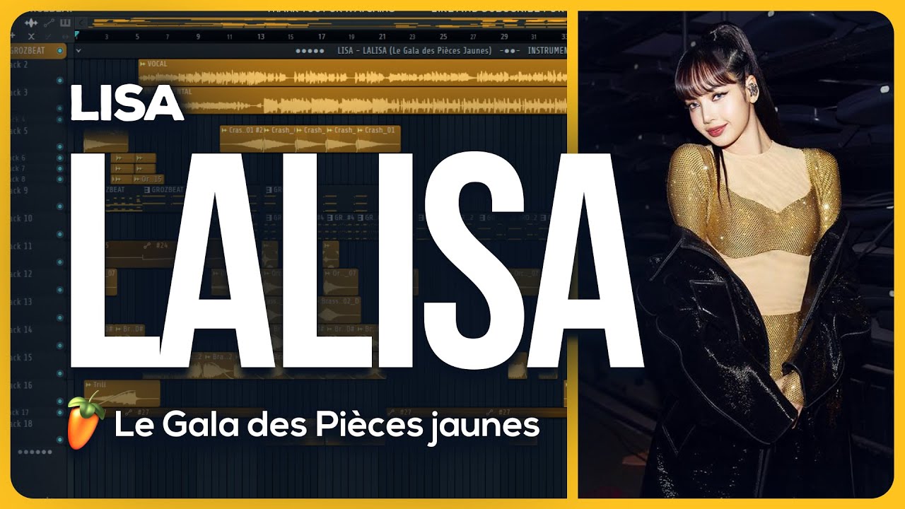 LISA LALISA (Le Gala des Pièces jaunes) // INSTRUMENTAL YouTube