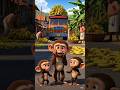 🍌 கைக்குத்  எட்டியது… வாய்க்கு எட்டவில்லை #ai #aishorts #aivideo #monkey #banana