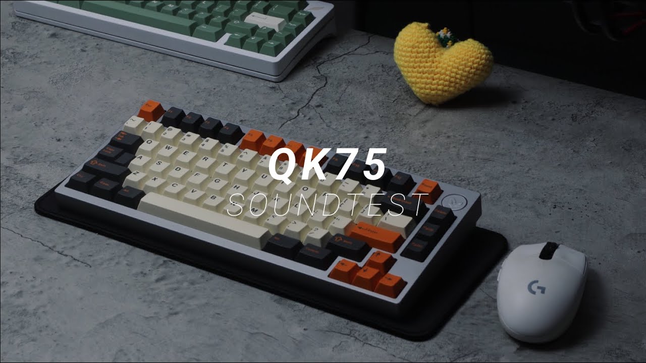A very thocky Qk75 build Premium 75 keyboard for 220 YouTube