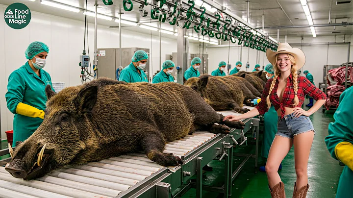 How Millions Of Wild Boars Are Trapped & Processed – The $300/Day Wild Boar Meat Industry