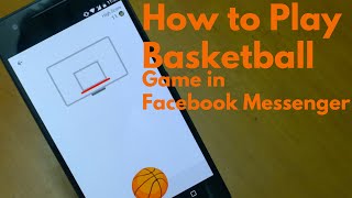 How to Play Basketball Hoops Game in Facebook Messenger? screenshot 3
