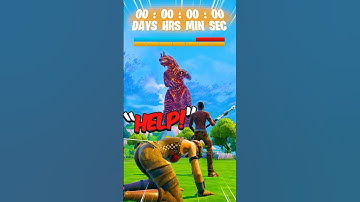 Godzilla EVENT In Fortnite! 😱 #fortnite #leaked #godzilla #shorts