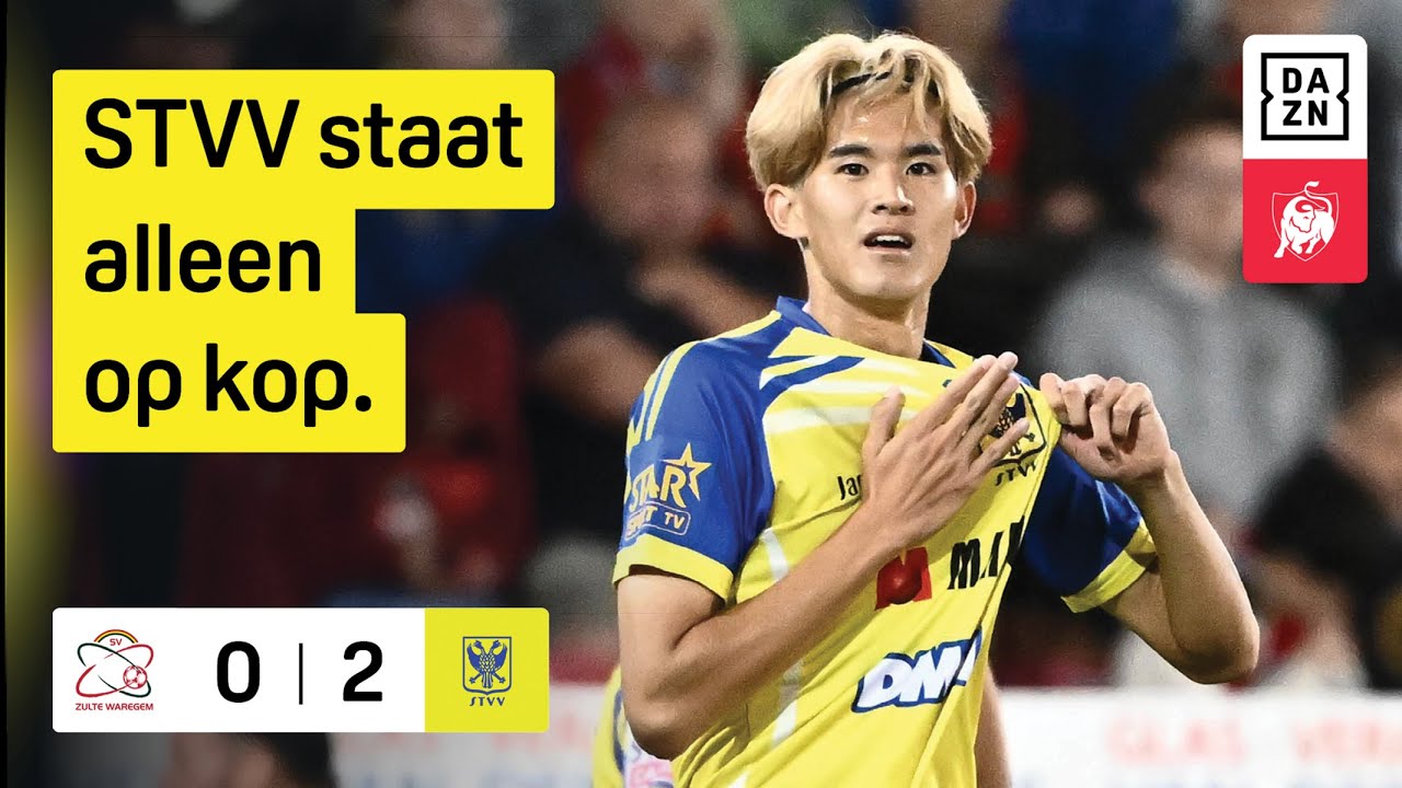 STVV klopt een tienkoppig Zulte Waregem en pakt de leiding in de JPL! 🐥🔝 | Zulte Waregem - STVV