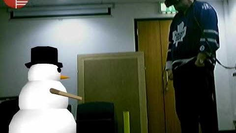 MiRA (Mixed Reality Agent) Greeting the User: Big Character