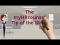 The myhrcounsel tip of the week august 19 2019