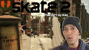 The Entire Skate 2 Map in Skater XL