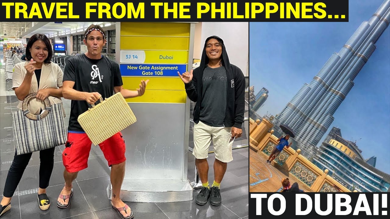 WE LEFT THE PHILIPPINES FOR DUBAI!We start in Davao City, where Kumar and I...